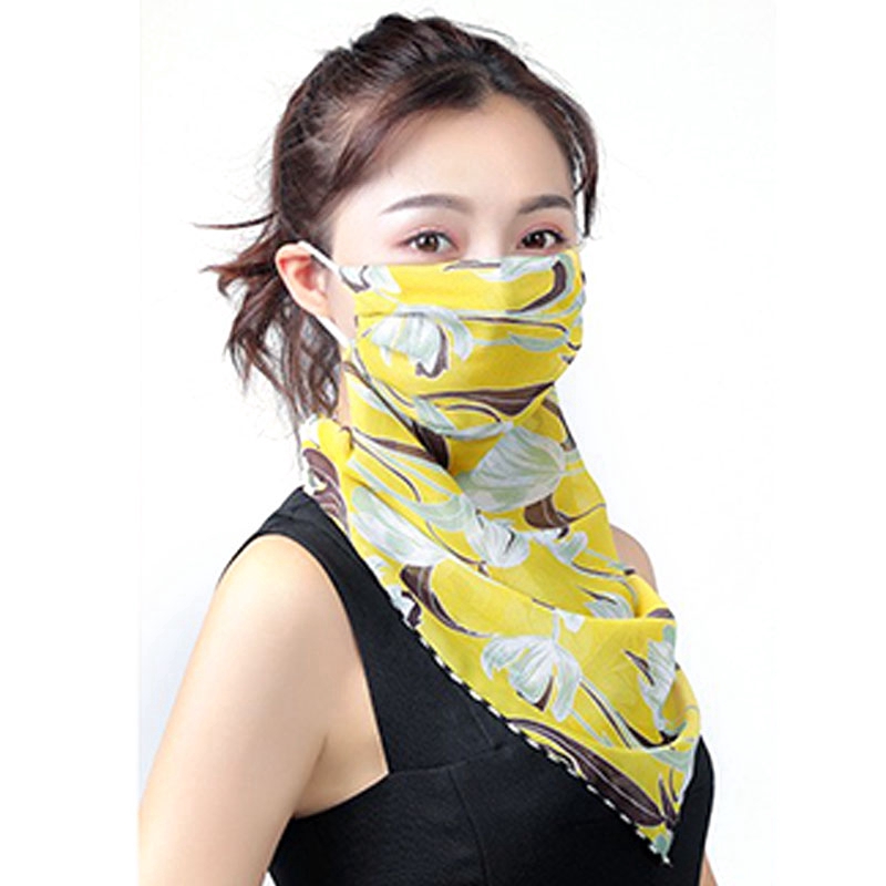 (Hàng Mới Về) Khẩu Trang Chiffon Chống Nắng Đa Năng Tiện Dụng Khi Đi Xe Đạp | BigBuy360 - bigbuy360.vn