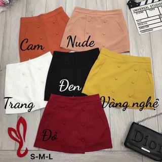Váy đắp chéo nút bọc #bigsize 60kg đến 90kg