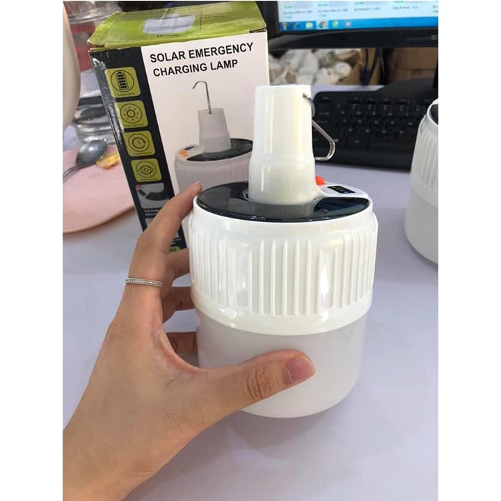 Bóng Đèn Tích Điện Loại 100w có Điều Khiển từ Xa,Dây Sạc Kèm Theo