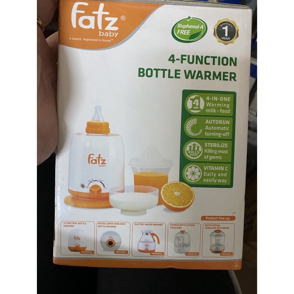 MÁY HÂM SỮA FATZBABY MODEL FB3002SL