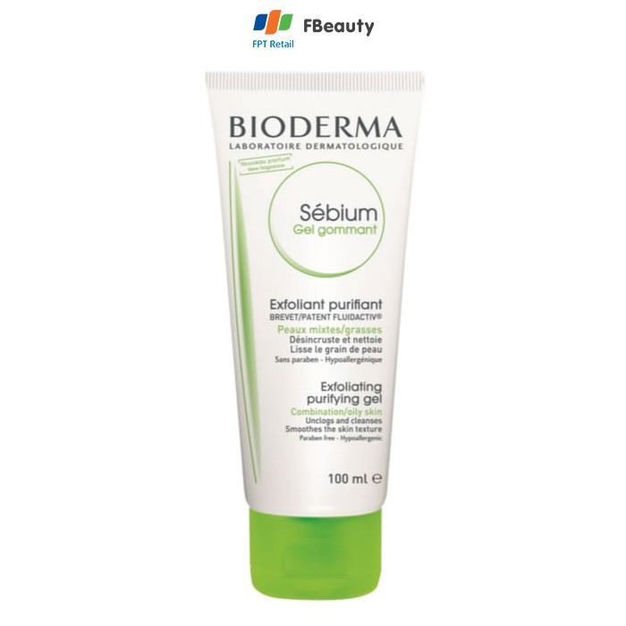 Gel Tẩy Tế Bào Chết Bioderma Sebium Gel Gommant 100ml