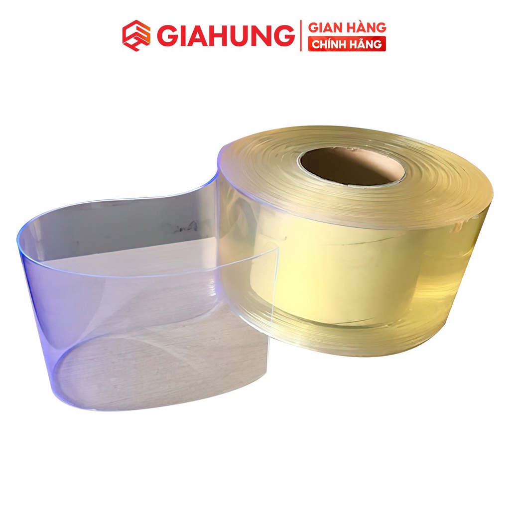 Cuộn nhựa PVC tiêu chuẩn làm rèm dày 3mm, bản rộng 200mm, dài 50m cao cấp siêu bền - GIAHUNGPRO