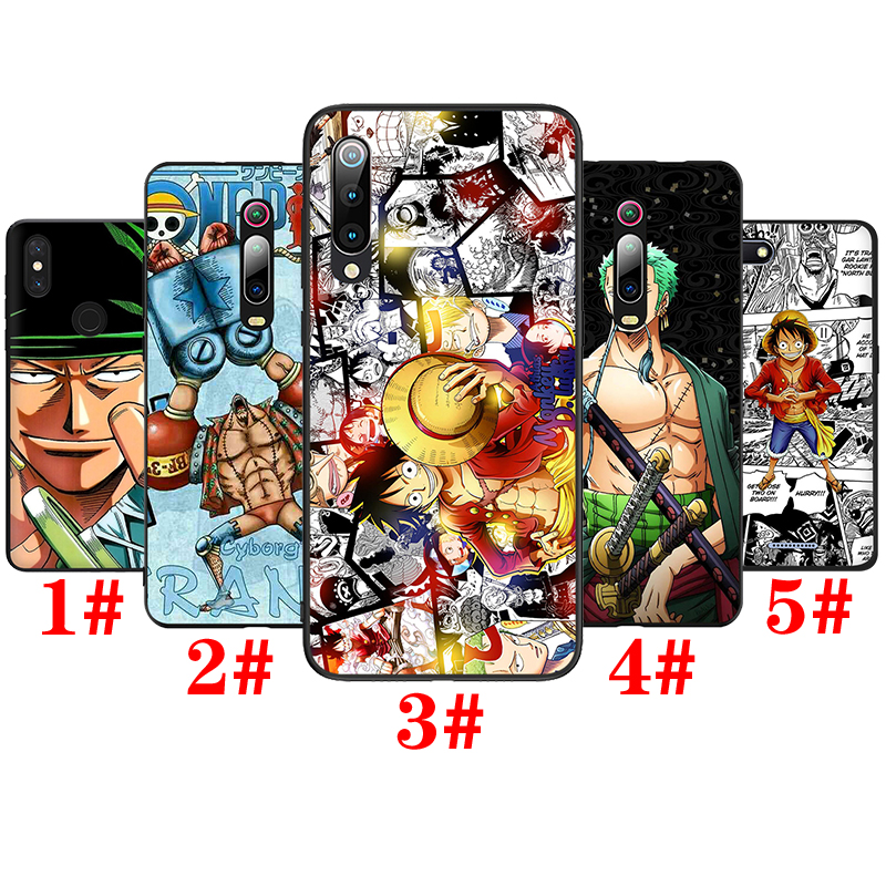 Ốp Lưng Silicone Mềm In Hình Nhân Vật Luffy Gear 2nd Cho Redmi Note 5 6 7 8 9 Pro Max 8t 9s W152