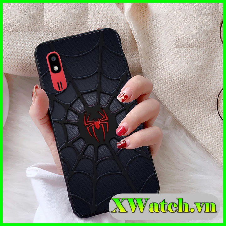 Ốp lưng phủ bóng cho Xiaomi Note 8 / Note 8 pro Mi 8 Mi 8 se Mi 9 Note 9s Note 9 pro Note 4x họa tiết Nhện