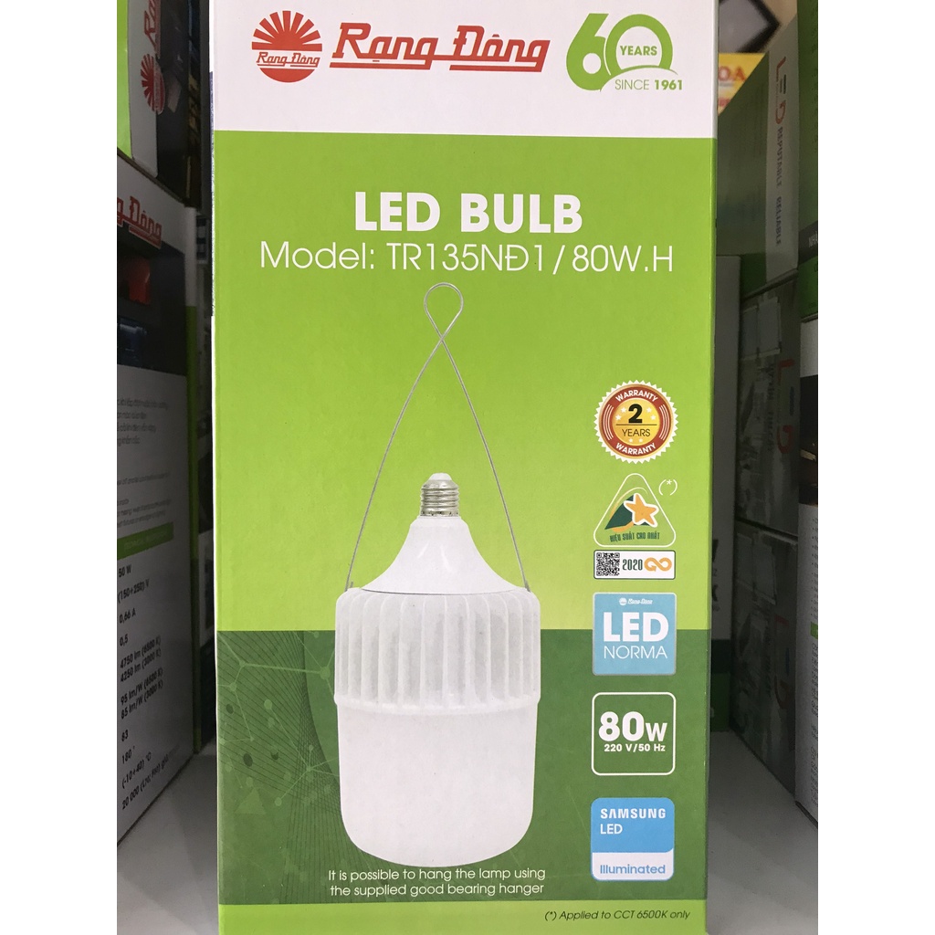 Bóng đèn LED BULB 50W, 60W, 80W