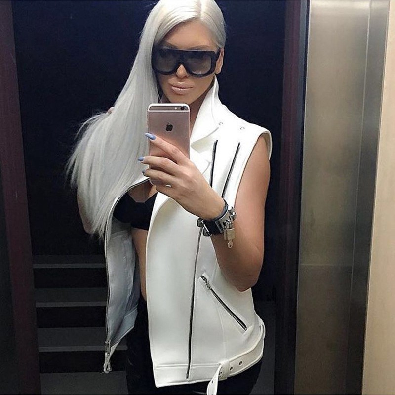 Kính mát thời trang UV400 khung lớn cổ điển cho nữ