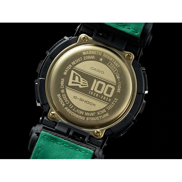 Đồng hồ nam Casio G-Shock GM-110NE-1ADR New Era kỷ niệm 100 năm | GM-110NE-1A Limited Edition