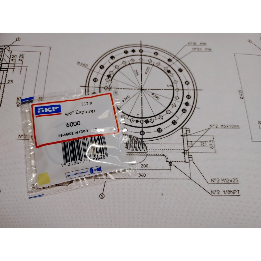 Bạc đạn SKF Explorer chính hãng dành cho bụng máy Yamaha Exciter, Mx King
