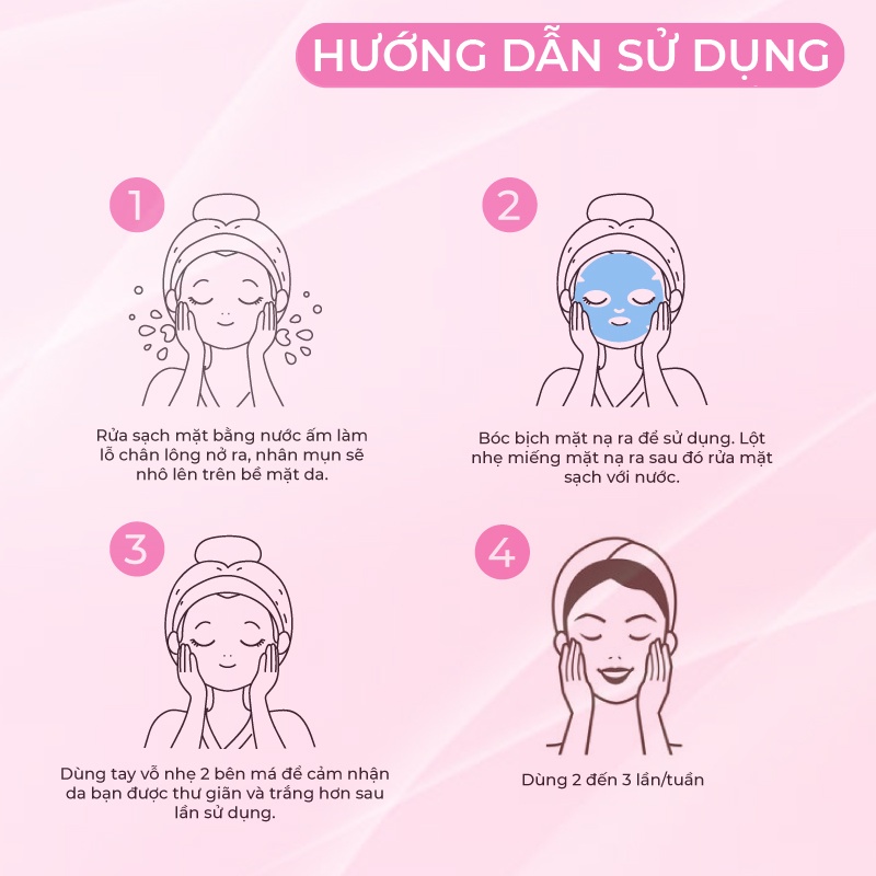 Combo 10 Túi Mặt nạ giấy dưỡng trắng da dưỡng ẩm chống lão hóa chiết xuất dịch nhầy ốc sên 3W CLINIC Hàn Quốc 23mlx10