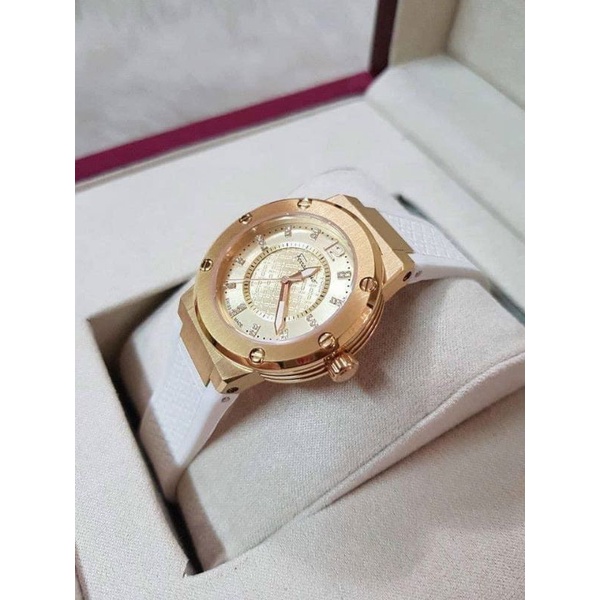 Đồng Hồ Nữ Sanvartore FerraGaMour F80 quai silicon