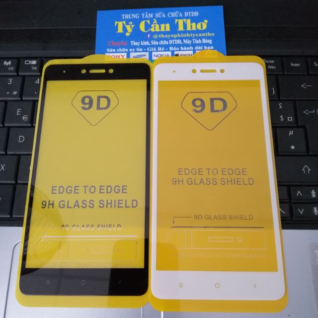 Kính cường lực Xiaomi Red Mi Note 4 X full keo 9d
