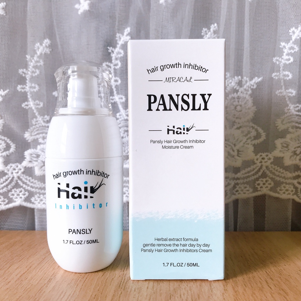 PANSLY - Kem ức chế lông và dưỡng ẩm sau triệt lông, wax lông