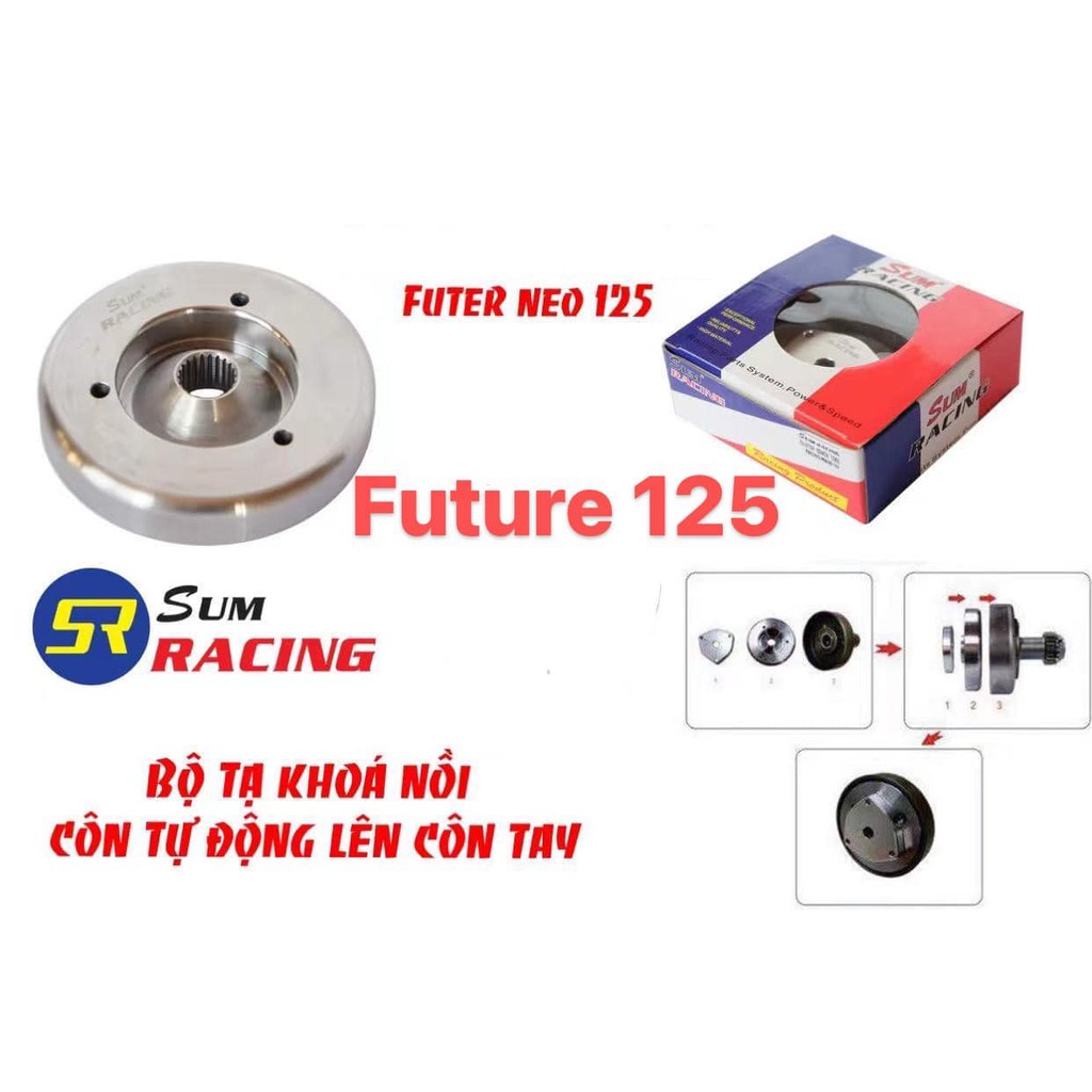 LỐC NỒI CÔN TAY WAVE 125 FUTURE  FUNEO [ NẮP NỒI ]