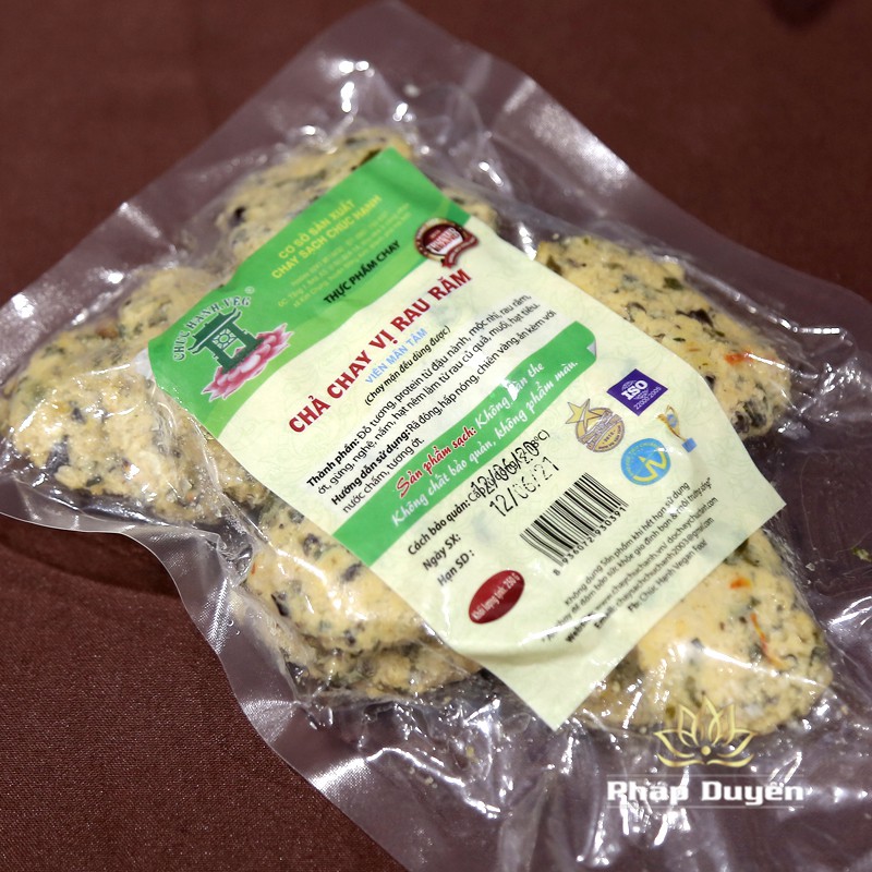 Thực phẩm chay - Chả Chay Vị Rau răm Chúc Hạnh, Gói 250g
