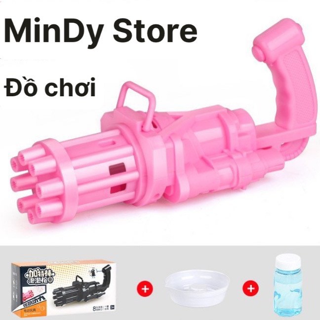 Đồ chơi súng bong bóng Barret 8 nòng siêu ngầu.