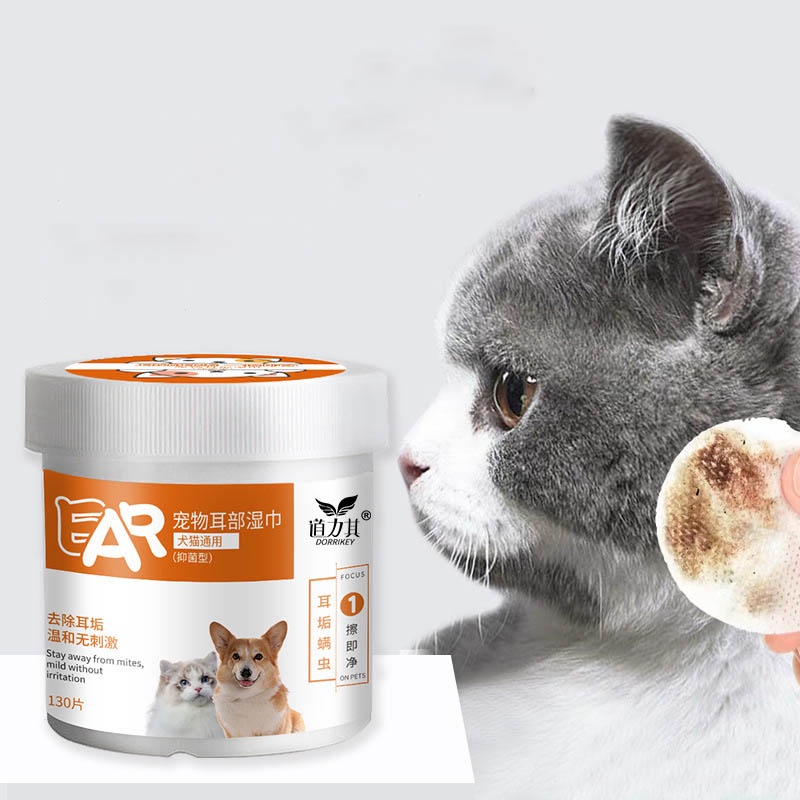 Khăn Ướt Lau Mắt Tai Chó Mèo - Không Cồn| Xòi ML Petshop