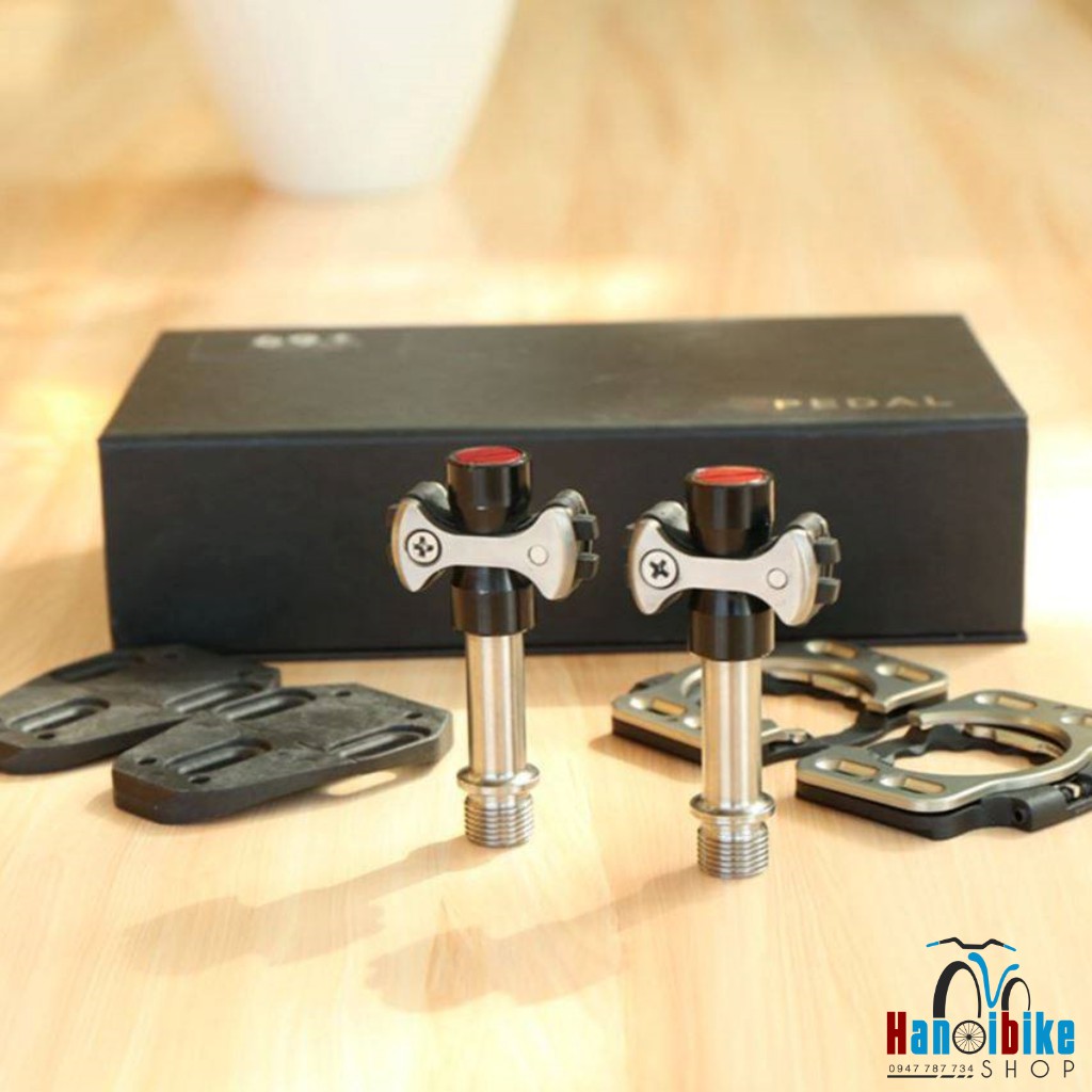 Pedal cá xe đạp titan 69+ speedly play