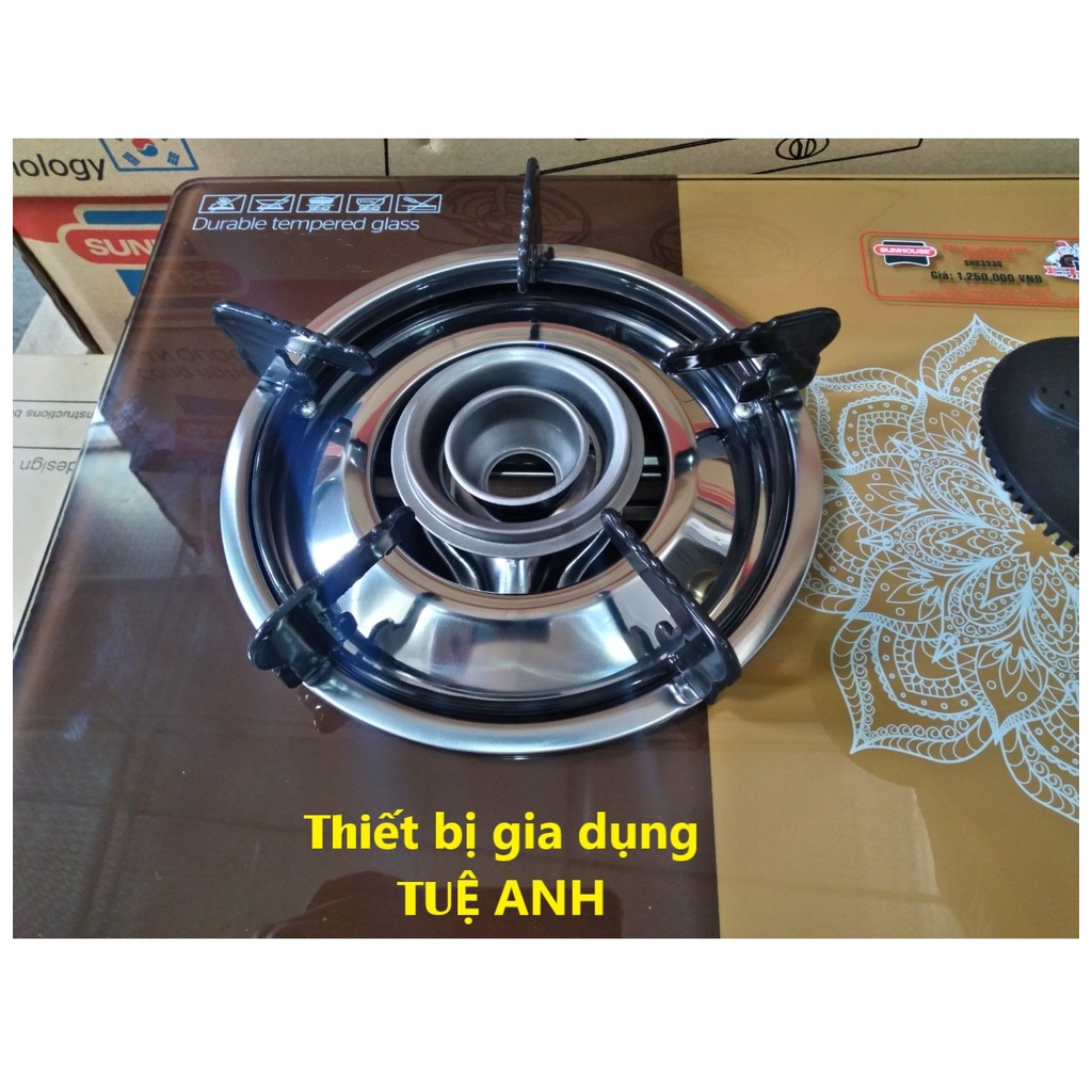 Bếp gas đôi SUNHOUSE SHB3336 - CHÍNH HÃNG SUNHOUSE - Ful box