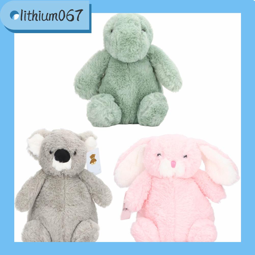 Lithium067 Lithium067 Trẻ em Đồ chơi động vật sang trọng Máy dễ thương có thể giặt được Giáo dục Động nhồi bông cho trẻ sơ sinh mới biết đi trai