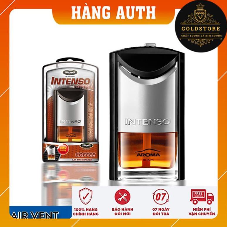 Nước hoa ô tô gài cửa gió Aroma Car Intenso Air Vent 7ml