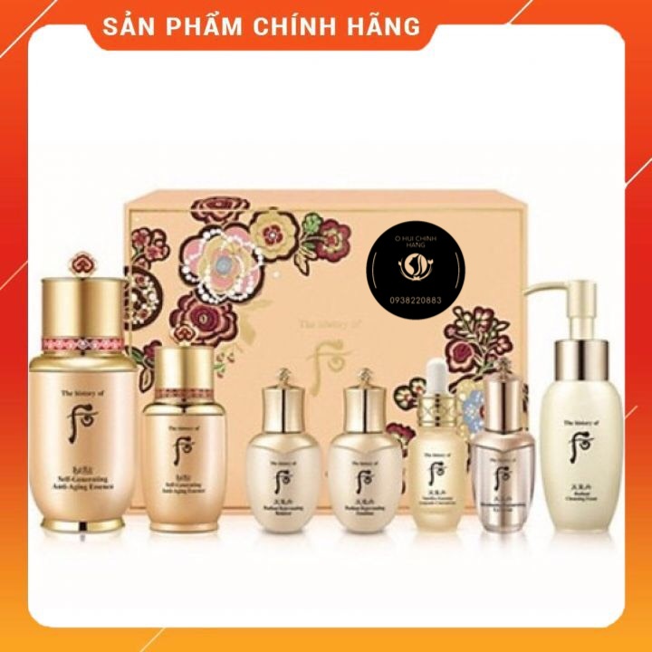 Fullsize date 2024 Set tinh chất giảm mụn căng sáng da Whoo Bichup 7sp