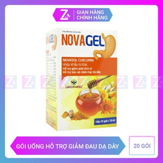 Gói Uống Hỗ Trợ Giảm Đau Dạ Dày Tức Thì Novagel Hộp 20 Gói
