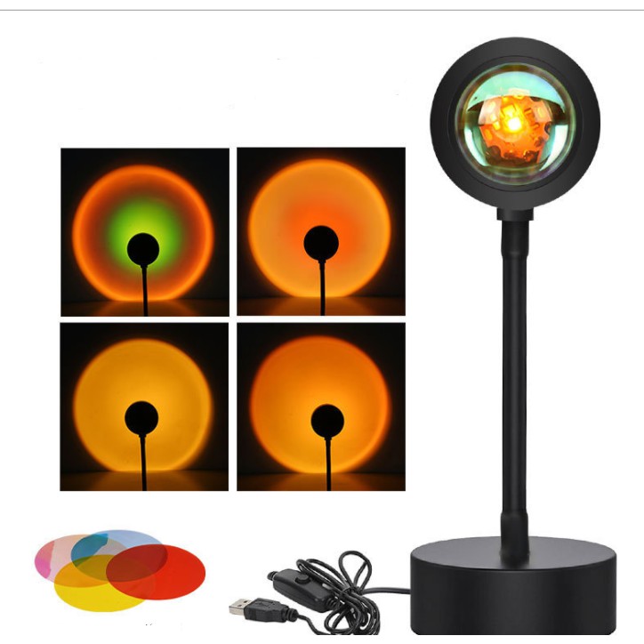 Đèn led 4 màu trong 1 sống ảo tiktok triệu view 2021 hoàng hôn, cầu vòng, mặt trời, chup ảnh quay video tiktok