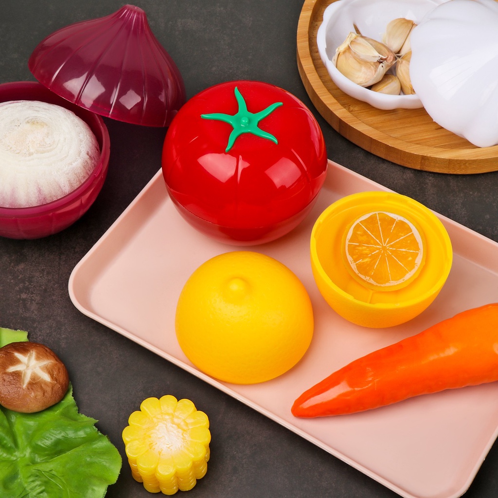 Hộp Đựng Hạt Chanh / Cà Chua / Cà Chua Để Tủ Lạnh Tiện Dụng