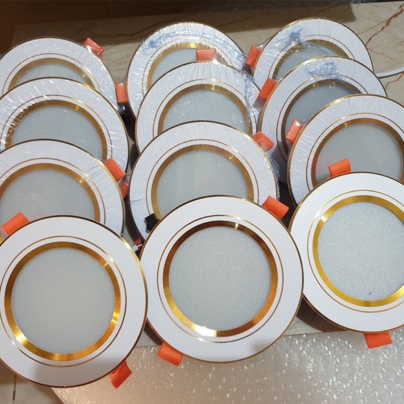 Đèn Âm Trần, Đèn Mắt Trâu Đổi Màu Phi 70 , phi 76 , Phi 90/7W