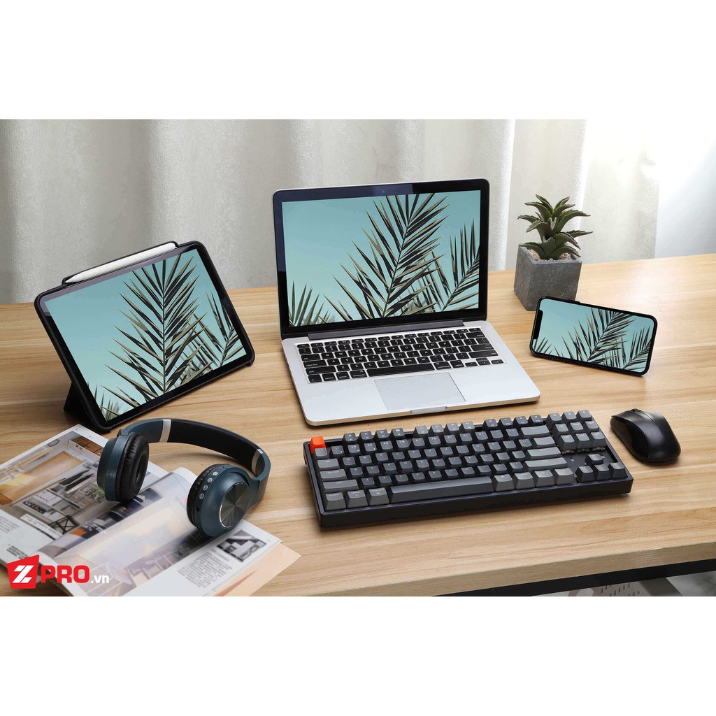 Bàn phím cơ Keychron K8 HOT SWAP - Viền nhôm - BH 2 năm | BigBuy360 - bigbuy360.vn
