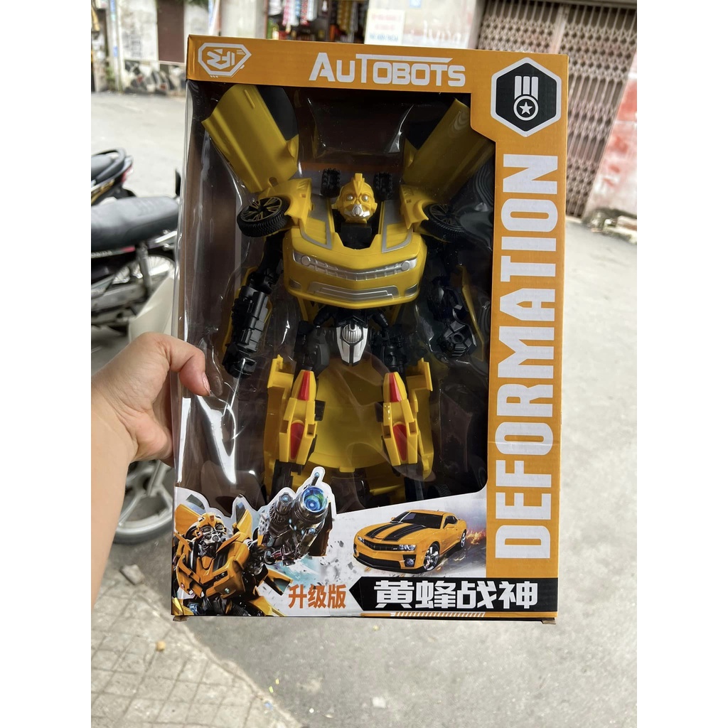 BỘ ĐỒ CHƠI Ô TÔ BIẾN HÌNH MẪU TRANSFORMER ĐỘC ĐÁO CHO BÉ