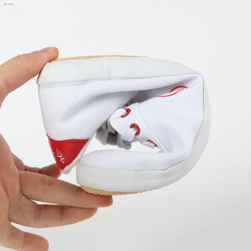 ◊☄✻Factory direct martial arts shoes men Exercise training Tai Chi Tendon bottom sports white Children Taekwondo