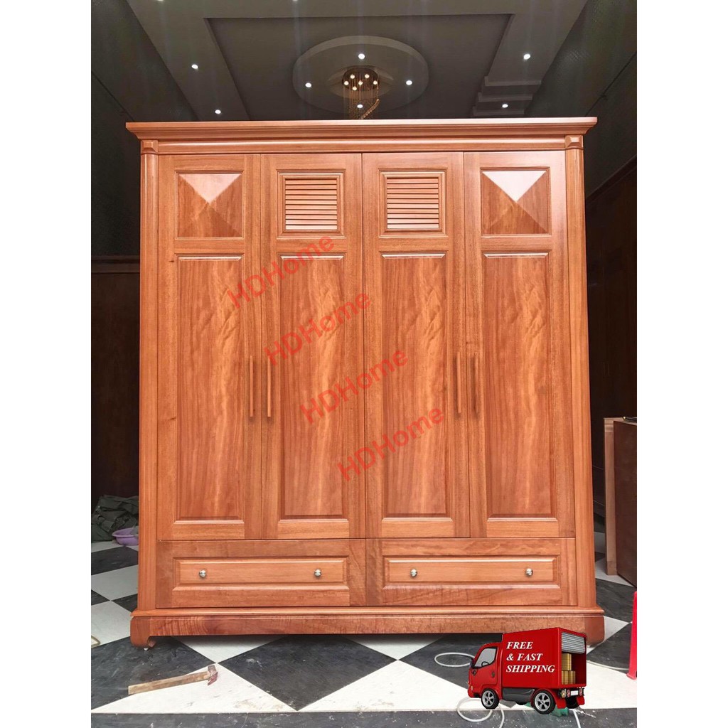 Tủ áo gỗ đinh hương cực chất ,giá sập sàn