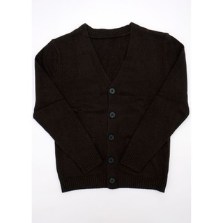 Áo Khoác Len Nam Cardigan Màu Nâu - FO76 SHOP
