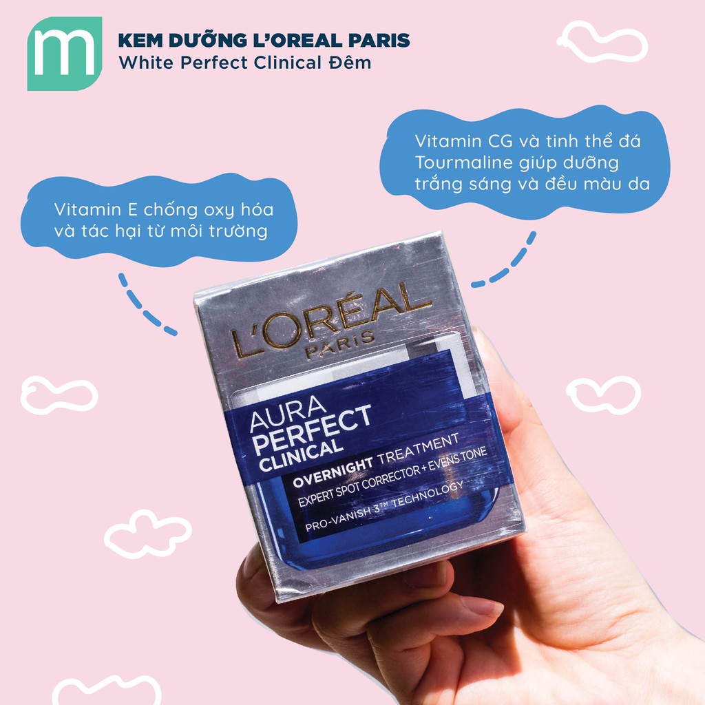 Kem Dưỡng Loreal Paris White Perfect Clinical