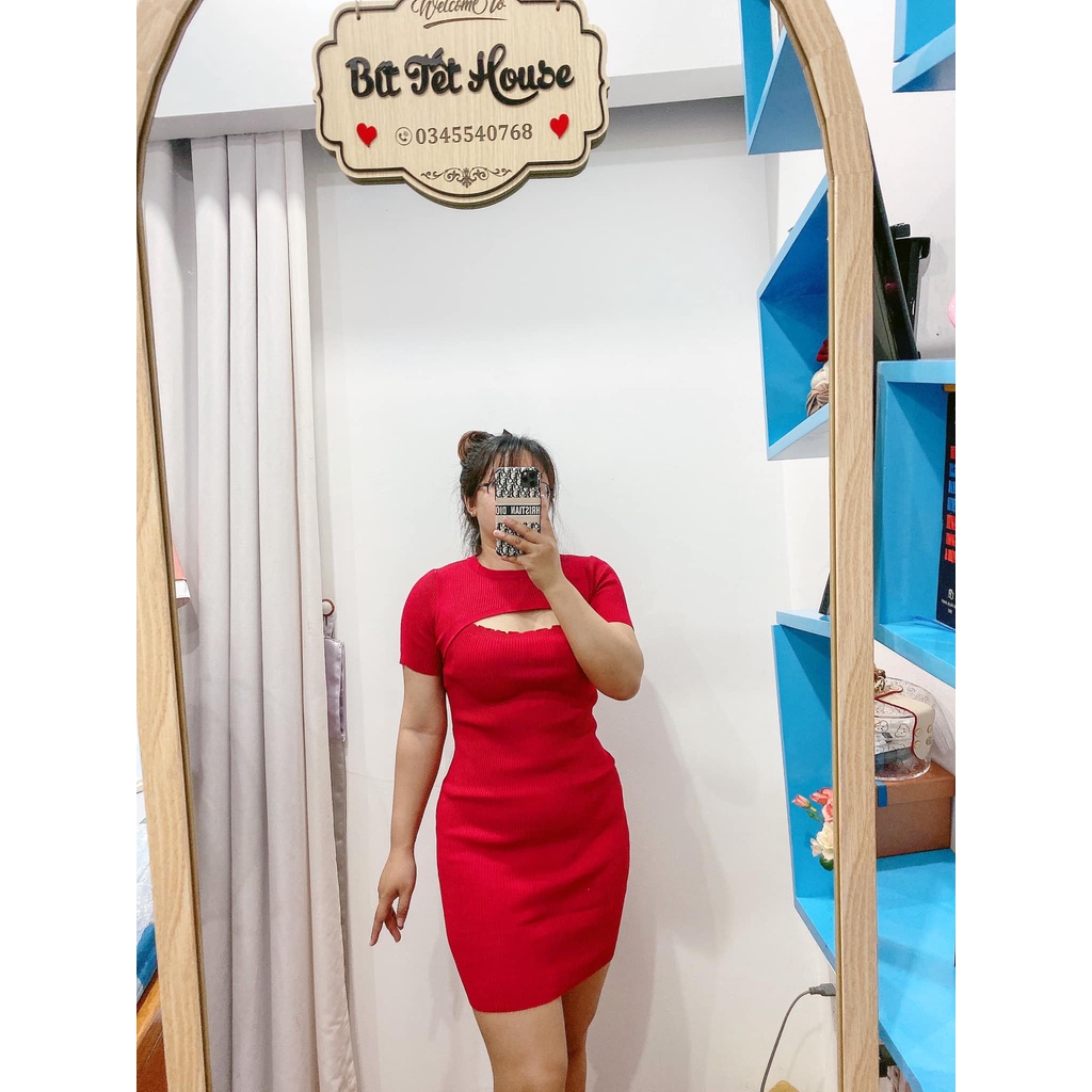 Đầm khoét ngực Bigsize 60-90kg
