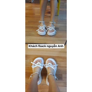 ODER SANDAL NƠ CUTE 💕 ODER ( kèm ảnh thật cuối bài)