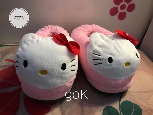 Dép thú bông đi trong nhà cute Size Nữ 35-39