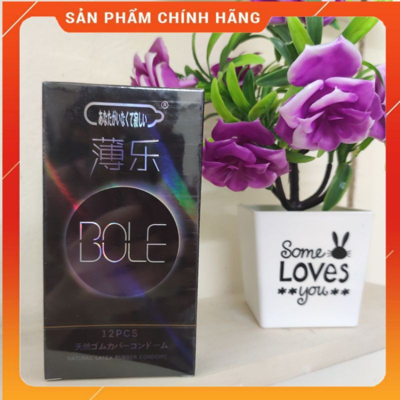 [HÀNG MỚI - CHÍNH HÃNG] Bao cao su NO.ONE BOLE siêu mỏng 12 bao dùng như không dùng,kéo dài thời gian