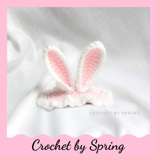 sẵn KẸP TÓC TAI THỎ LEN CUTE | crochetbyspring