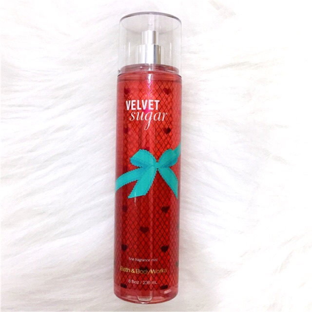 Xịt Thơm Toàn Thân Lưu Hương Mịn Da Bath &amp; Body Works - Velvet Sugar 30ml/50ml/100ml