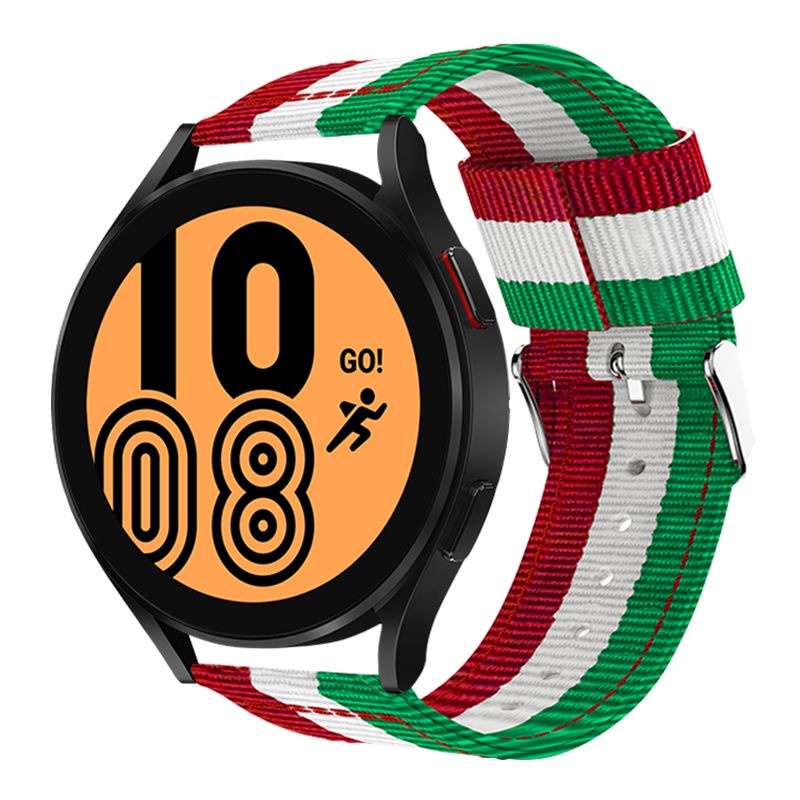 Dây Nylon Cho ĐồNg Hồ Samsung Galaxy Watch 4 Classic 42mm 46mm 4 40mm 44mm 20MM