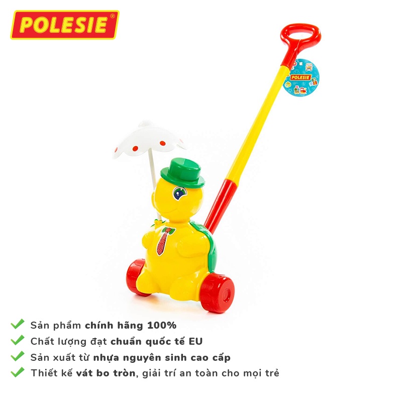 Đồ Chơi Xe Đẩy Rùa Con Giúp Bé Thích Thú Tập Đi, Nhựa Nguyên Sinh Nhập Khẩu Châu Âu CHÍNH HÃNG POLESIE 3637