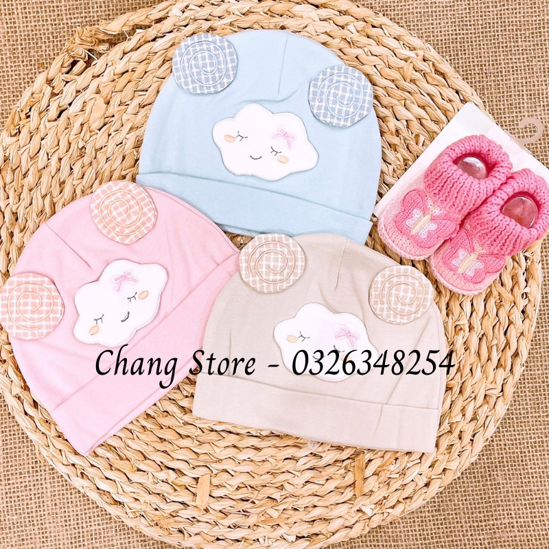Nón Cotton Dễ Thương Cho Bé Từ 0M+