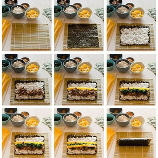 MÀNH CUỐN CƠM KIMBAP (TRE)