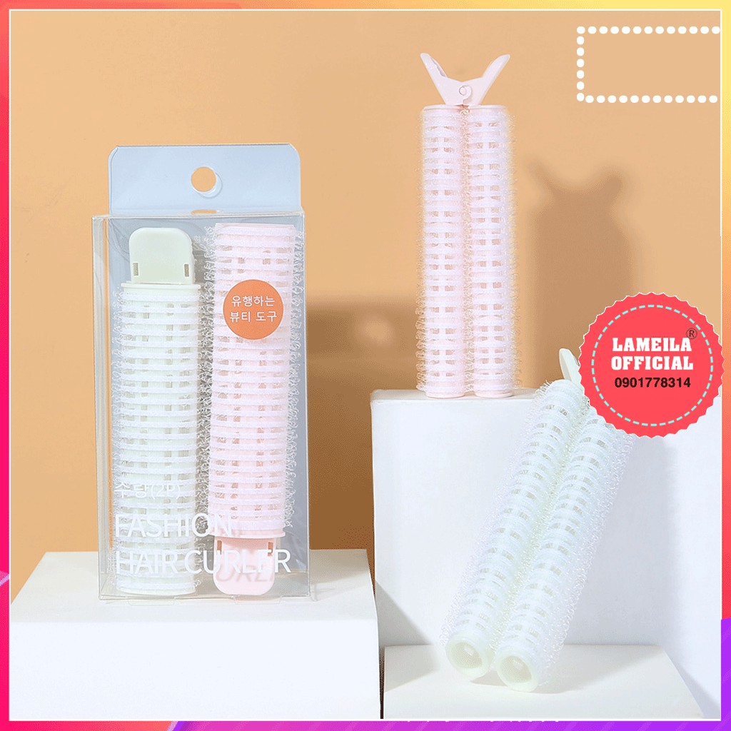 Kẹp phồng tóc tự dính combo 2 cái Lameila P0319
