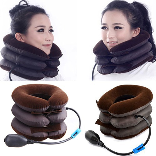 Gối tựa cổ bơm hơi chuyên dụng 27cm*17cm