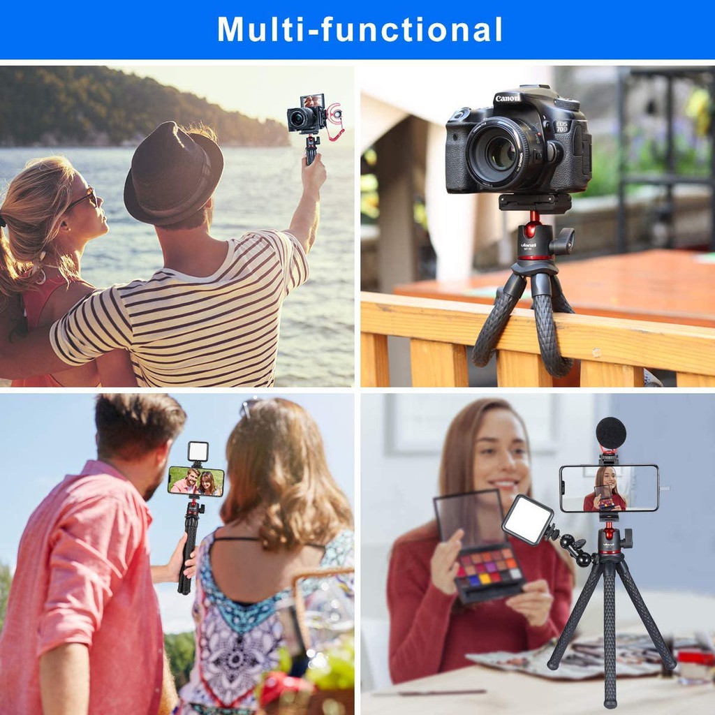 Ulanzi MT-11 - Chân Tripod Bạch Tuộc Quay Phim Cho Điện Thoại, Máy Ảnh - Hàng Chính Hãng