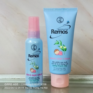Remos baby sản phẩm xua muỗi cho bé từ 6 tháng