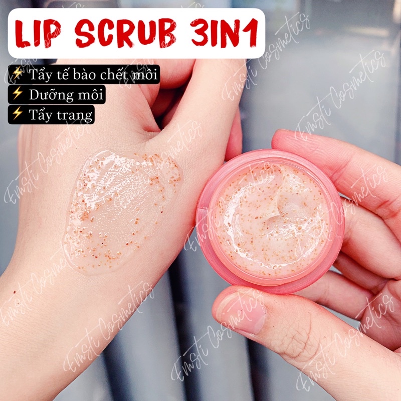 TẨY TẾ BÀO CHẾT MÔI - Lip scrub hạnh nhân